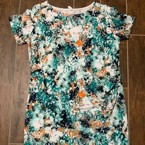 Pink Blush Midi maternity dress